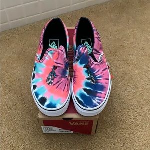 Tie dye vans